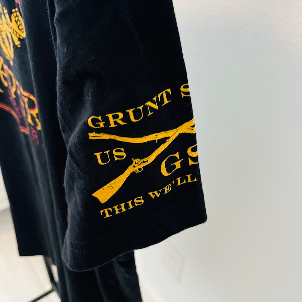 Grunt Style Marine Corps Tun Tavern Staff Shirt XL Black 1775 Born In A Bar - Picture 4 of 6
